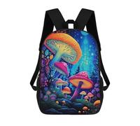 sinyumoney Mochila Informal Para Exteriores Impresa En 3D 17inch Mochila Escolar Infantil Linda Para Viajes Mushrooms No2 Bolsos Infantiles Informales De Moda Para Niños De Primaria
