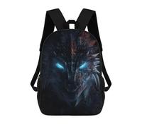 Sinyumoney Mochila Niño (Niñas Y Niños), Ideal para Regreso Escolar, Clases Deportivas, Regalos Y Viajes., Draconian, 17"