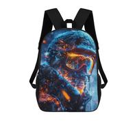 Sinyumoney Mochila Niño (Niñas Y Niños), Ideal para Regreso Escolar, Clases Deportivas, Regalos Y Viajes., Esquiador altamente detallado, 17"