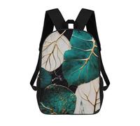 sinyumoney Mochila Para Niñas Abstract Botanic Kintsugi Mochila Escolar Impresa En 3D Para Niños Mochila Informal De Día Mochila Ligera Para Estudiantes De Secundaria 17inch