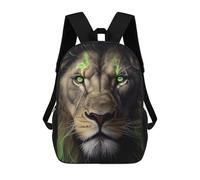 sinyumoney Mochila Para Niñas Angry Lion Lightning Mochila Escolar Impresa En 3D Para Niños Mochila Informal De Día Mochila Ligera Para Estudiantes De Secundaria 17inch