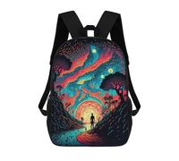 sinyumoney Mochila Para Niñas Colorful Earth 5 Mochila Escolar Impresa En 3D Para Niños Mochila Informal De Día Mochila Ligera Para Estudiantes De Secundaria 17inch