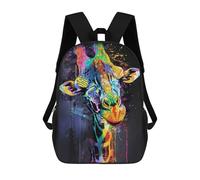 sinyumoney Mochila Para Niñas Giraffe Popart Painting Mochila Escolar Impresa En 3D Para Niños Mochila Informal De Día Mochila Ligera Para Estudiantes De Secundaria 17inch