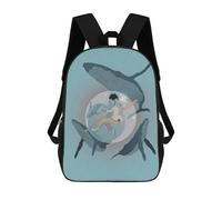 sinyumoney Mochila Para Niñas Stay Calm Under Pressure Mochila Escolar Impresa En 3D Para Niños Mochila Informal De Día Mochila Ligera Para Estudiantes De Secundaria 17inch