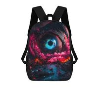 sinyumoney Mochila Para Niños Y Niñas Con Impresión 3D Cosmic Eye Landscape Mochila Escolar Para Niños De Primaria, Mochila Informal De Viaje Para Portátil 17inch