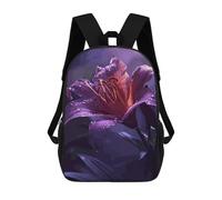 sinyumoney Mochila Para Niños Y Niñas Con Impresión 3D Natural Flower Mochila Escolar Para Niños De Primaria, Mochila Informal De Viaje Para Portátil 17inch