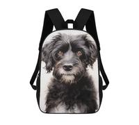 sinyumoney Mochila Para Niños Y Niñas Con Impresión 3D Portuguese Water Dog Mochila Escolar Para Niños De Primaria, Mochila Informal De Viaje Para Portátil 17inch