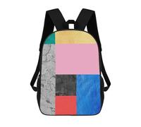 sinyumoney Mochila Unisex Abstract Modern Art 10 Mochila De Viaje Con Estampado 3D Mochila Informal Para Portátil Mochila Escolar Ligera Para Hombres, Mujeres, Niños Y Niñas 17inch