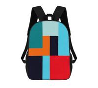 sinyumoney Mochila Unisex Abstract Modern Art 9 Mochila De Viaje Con Estampado 3D Mochila Informal Para Portátil Mochila Escolar Ligera Para Hombres, Mujeres, Niños Y Niñas 17inch