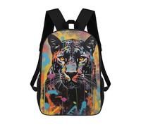 sinyumoney Mochila Unisex Banksy Graffiti Panther Mochila De Viaje Con Estampado 3D Mochila Informal Para Portátil Mochila Escolar Ligera Para Hombres, Mujeres, Niños Y Niñas 17inch