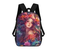 sinyumoney Mochila Unisex Blossoming Beauty Mochila De Viaje Con Estampado 3D Mochila Informal Para Portátil Mochila Escolar Ligera Para Hombres, Mujeres, Niños Y Niñas 17inch