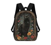 sinyumoney Mochila Unisex Bombay Mochila De Viaje Con Estampado 3D Mochila Informal Para Portátil Mochila Escolar Ligera Para Hombres, Mujeres, Niños Y Niñas 17inch