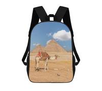 sinyumoney Mochila Unisex Camel In Giza Mochila De Viaje Con Estampado 3D Mochila Informal Para Portátil Mochila Escolar Ligera Para Hombres Mujeres Niños Niñas 17inch