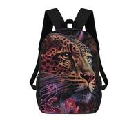 sinyumoney Mochila Unisex Colorful Cheetah Animal Mochila De Viaje Con Estampado 3D Mochila Informal Para Portátil Mochila Escolar Ligera Para Hombres, Mujeres, Niños Y Niñas 17inch