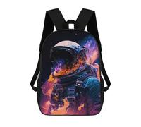 sinyumoney Mochila Unisex Cosmic Explorer Chronicles Mochila De Viaje Con Estampado 3D Mochila Informal Para Portátil Mochila Escolar Ligera Para Hombres Mujeres Niños Niñas 17inch