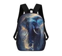 sinyumoney Mochila Unisex Enchanted Elephant Journey Mochila De Viaje Con Estampado 3D Mochila Informal Para Portátil Mochila Escolar Ligera Para Hombres, Mujeres, Niños Y Niñas 17inch