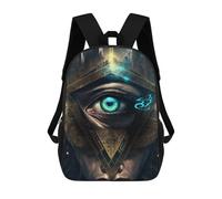 sinyumoney Mochila Unisex Eye of The Pyramid Mochila De Viaje Con Estampado 3D Mochila Informal Para Portátil Mochila Escolar Ligera Para Hombres, Mujeres, Niños Y Niñas 17inch