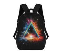 sinyumoney Mochila Unisex Fantasy Rainbow Space Mochila De Viaje Con Estampado 3D Mochila Informal Para Portátil Mochila Escolar Ligera Para Hombres Mujeres Niños Niñas 17inch