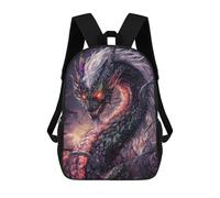sinyumoney Mochila Unisex Fiery Stone Dragon Mochila De Viaje Con Estampado 3D Mochila Informal Para Portátil Mochila Escolar Ligera Para Hombres, Mujeres, Niños Y Niñas 17inch