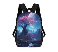 sinyumoney Mochila Unisex Galaxy Landscape Fantasy Mochila De Viaje Con Estampado 3D Mochila Informal Para Portátil Mochila Escolar Ligera Para Hombres Mujeres Niños Niñas 17inch
