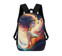 sinyumoney Mochila Unisex Game And Fantasy Wizard Mochila De Viaje Con Estampado 3D Mochila Informal Para Portátil Mochila Escolar Ligera Para Hombres, Mujeres, Niños Y Niñas 17inch
