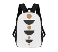 sinyumoney Mochila Unisex Geometric Traits 13 Mochila De Viaje Con Estampado 3D Mochila Informal Para Portátil Mochila Escolar Ligera Para Hombres, Mujeres, Niños Y Niñas 17inch