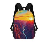 sinyumoney Mochila Unisex Grand Canyon Sunset Mochila De Viaje Con Estampado 3D Mochila Informal Para Portátil Mochila Escolar Ligera Para Hombres, Mujeres, Niños Y Niñas 17inch