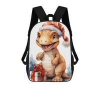 sinyumoney Mochila Unisex Jolly Puppy T Rex Dinosaur Mochila De Viaje Con Estampado 3D Mochila Informal Para Portátil Mochila Escolar Ligera Para Hombres, Mujeres, Niños Y Niñas 17inch