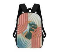 sinyumoney Mochila Unisex Minimalist Floral 53 Mochila De Viaje Con Estampado 3D Mochila Informal Para Portátil Mochila Escolar Ligera Para Hombres, Mujeres, Niños Y Niñas 17inch