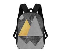 sinyumoney Mochila Unisex Minimalist Geometry XVIII Mochila De Viaje Con Estampado 3D Mochila Informal Para Portátil Mochila Escolar Ligera Para Hombres Mujeres Niños Niñas 17inch