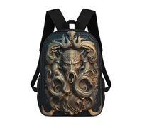 sinyumoney Mochila Unisex Ornate Mythical Doorway Mochila De Viaje Con Estampado 3D Mochila Informal Para Portátil Mochila Escolar Ligera Para Hombres, Mujeres, Niños Y Niñas 17inch