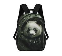 sinyumoney Mochila Unisex Panda Bank Cute Criminal Mochila De Viaje Con Estampado 3D Mochila Informal Para Portátil Mochila Escolar Ligera Para Hombres Mujeres Niños Niñas 17inch