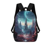 sinyumoney Mochila Unisex Surreal Landscape Mochila De Viaje Con Estampado 3D Mochila Informal Para Portátil Mochila Escolar Ligera Para Hombres, Mujeres, Niños Y Niñas 17inch