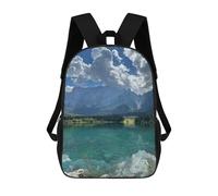 sinyumoney Mochila Unisex Treviso in Italy Mochila De Viaje Con Estampado 3D Mochila Informal Para Portátil Mochila Escolar Ligera Para Hombres Mujeres Niños Niñas 17inch