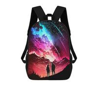 sinyumoney Mochilas 3D Para Niños Mochila Escolar Beyond The Cosmos Mochila Escolar Con Impresión 3D Para Niños De Primaria Y Secundaria 17inch