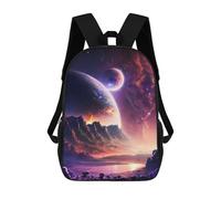 sinyumoney Mochilas 3D Para Niños Mochila Escolar Dawn Of Infinity Galaxy Mochila Escolar Con Impresión 3D Para Niños De Primaria Y Secundaria 17inch
