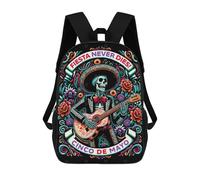 sinyumoney Mochilas 3D Para Niños Mochila Escolar Fiesta Never Dies Mochila Escolar Con Impresión 3D Para Niños De Primaria Y Secundaria 17inch