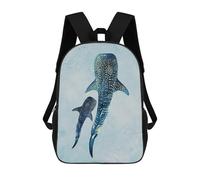 sinyumoney Mochilas 3D Para Niños Mochila Escolar Ocean Giants Mochila Escolar Con Impresión 3D Para Niños De Primaria Y Secundaria 17inch