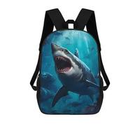 sinyumoney Mochilas 3D Para Niños Mochila Escolar Whale Shark Mochila Escolar Con Impresión 3D Para Niños De Primaria Y Secundaria 17inch