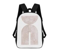 sinyumoney Mochilas Abstract Marble Arch Mochila Escolar Para Niños Mochila Escolar Impresa En 3D Para Niños Estudiantes De Primaria Y Secundaria 17inch