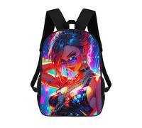 sinyumoney Mochilas De 17 Pulgadas Anime Girl Mochila Escolar Infantil Impresa En 3D Para Niños De Primaria Y Secundaria