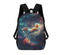 sinyumoney Mochilas De 17 Pulgadas Cosmic Corgi Adventure-2 Mochila Escolar Infantil Impresa En 3D Para Niños De Primaria Y Secundaria