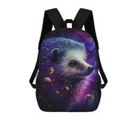 sinyumoney Mochilas De 17 Pulgadas Cosmic Hedgehog Art Print-11 Mochila Escolar Para Niños, Impresa En 3D Para Niños De Primaria Y Secundaria.