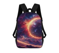 sinyumoney Mochilas De 17 Pulgadas Cosmic Nebula Galaxy-3 Mochila Escolar Infantil Impresa En 3D Para Niños De Primaria Y Secundaria