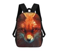 sinyumoney Mochilas De 17 Pulgadas Fox Animal Mochila Escolar Infantil Impresa En 3D Para Niños De Primaria Y Secundaria