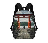 sinyumoney Mochilas De 17 Pulgadas Hakone Shrine Japan Mochila Escolar Infantil Impresa En 3D Para Niños De Primaria Y Secundaria