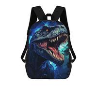 sinyumoney Mochilas De 17 Pulgadas Jurassic Beast T-Rex Artwork Mochila Escolar Infantil Impresa En 3D Para Niños De Primaria Y Secundaria