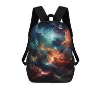sinyumoney Mochilas De 17 Pulgadas Para Niños, Mochila Escolar Cosmic Nebula Sky-1 Mochila Escolar Impresa En 3D Para Niños De Primaria Y Secundaria