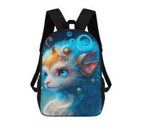 sinyumoney Mochilas De 17 Pulgadas Para Niños, Mochila Escolar Fantasy Magical Creature Art Print Mochila Escolar Impresa En 3D Para Niños De Primaria Y Secundaria