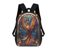 sinyumoney Mochilas De 17 Pulgadas Phoenix Myth Animal Mochila Escolar Infantil Impresa En 3D Para Niños De Primaria Y Secundaria